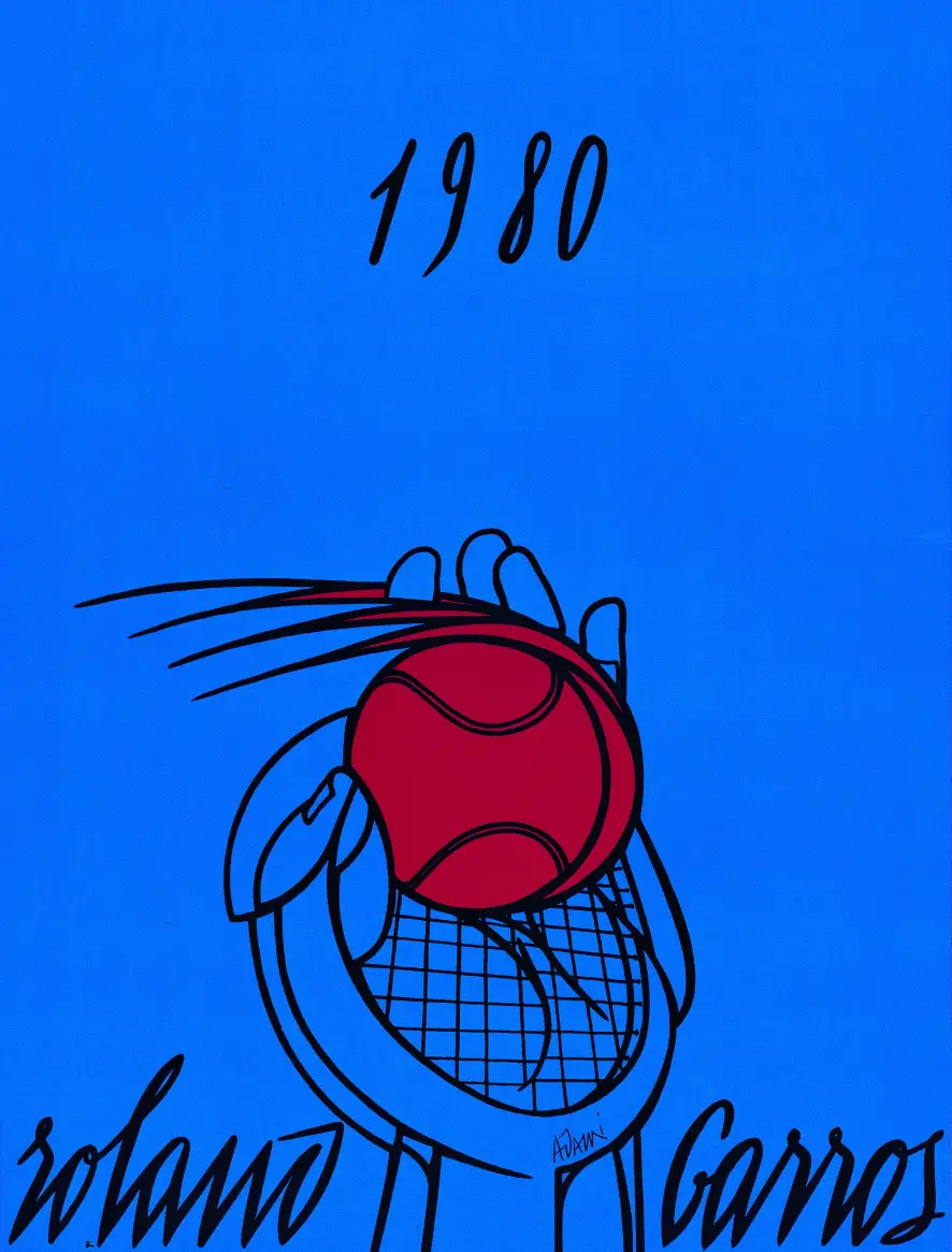Poster for Valerio Adami 1980