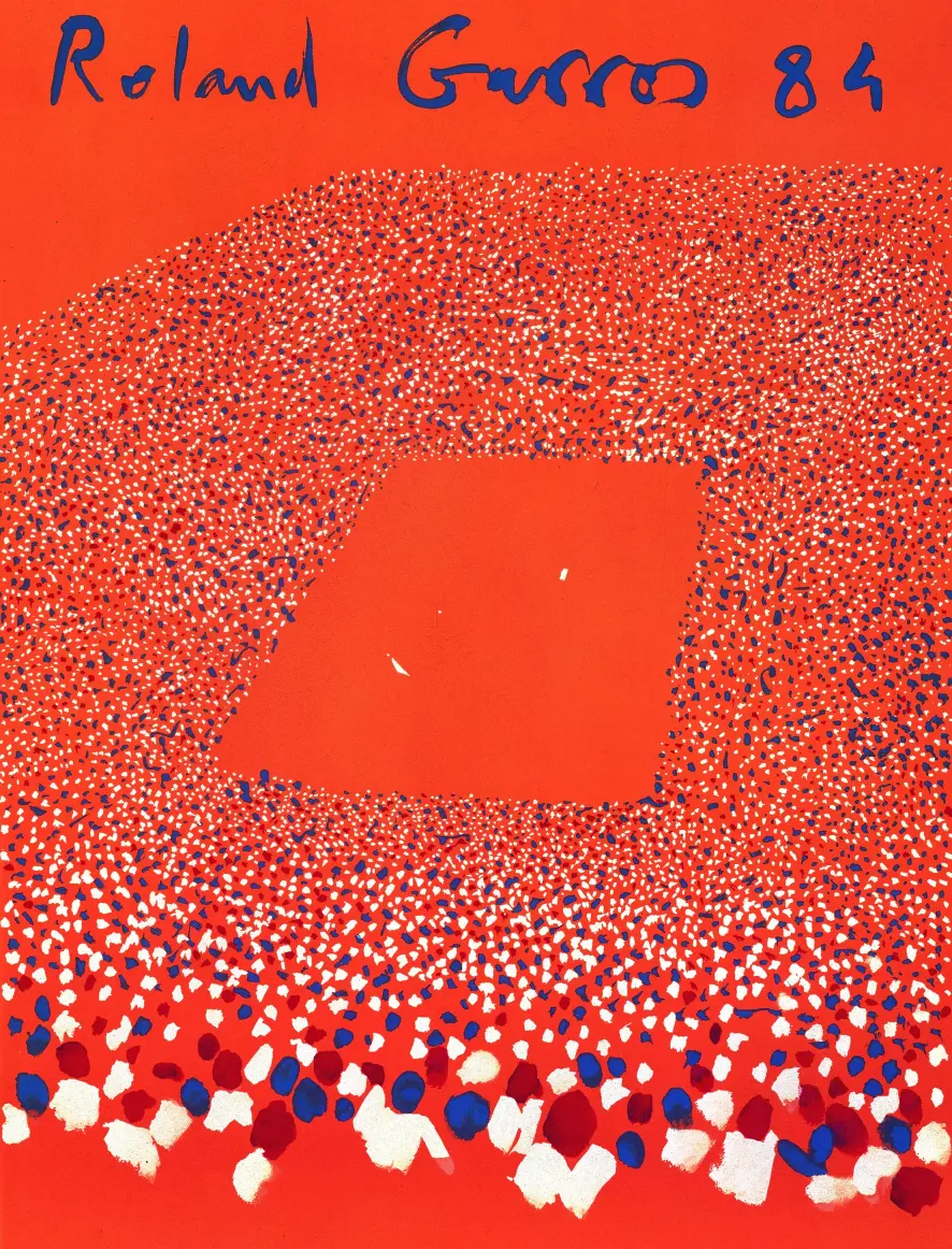 Poster for Gilles Aillaud 1984